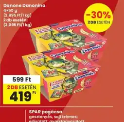 Interspar Danone Danonino ajánlat