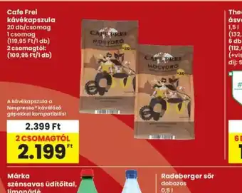 Interspar Cafe Frei kávékapszula ajánlat