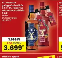 Interspar St. Hubertus likőr szett ajánlat