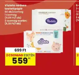 Interspar Violeta nedves toalettpapír ajánlat