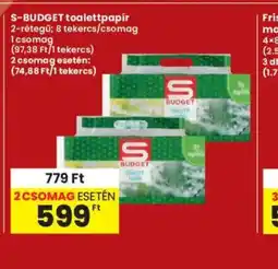 Interspar S-BUDGET toalettpapír ajánlat