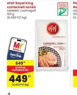 Interspar eFeF csirkemell sonka ajánlat