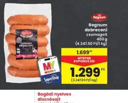 Interspar Regnum debreceni csomagolt ajánlat