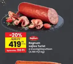Interspar Regnum sajtos Turist ajánlat