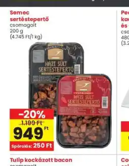 Interspar Semec sertéstepertő ajánlat