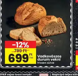 Interspar Vadkovászos durum vekni ajánlat