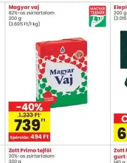 Interspar Magyar vaj ajánlat