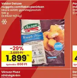 Interspar Valdor nuggets cornflakes pan többfélerban ajánlat