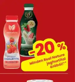 Interspar Real Nature joghurtital ajánlat