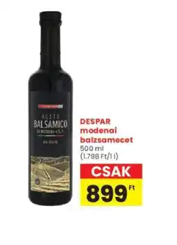 Interspar DESPAR modenai balzsamecet ajánlat