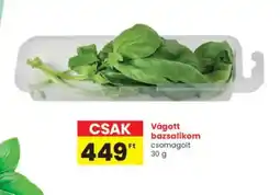Interspar Vágott bazsalikom ajánlat