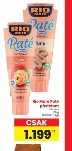 Interspar Rio Mare Paté pástétom ajánlat