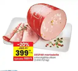 Interspar DESPAR mortadella ajánlat
