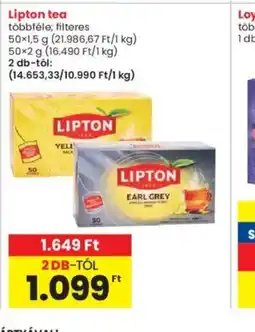Interspar Lipton tea ajánlat