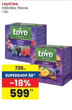 Interspar Loyd tea ajánlat