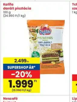 Interspar Kalifa darált pisztácia ajánlat