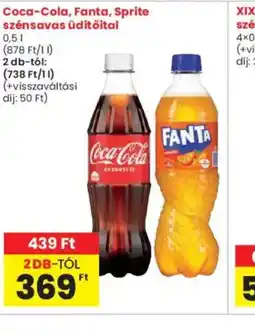 Interspar Coca-Cola, Fanta, Sprite üdítőital ajánlat