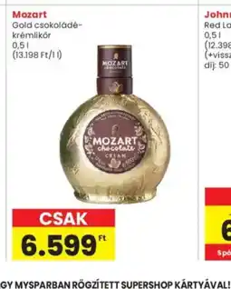Interspar Mozart Gold csokoládé-krémlikőr ajánlat