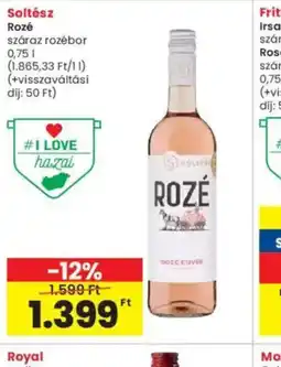 Interspar Soltész Rozé ajánlat