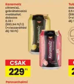 Interspar Karamalz malátaital ajánlat