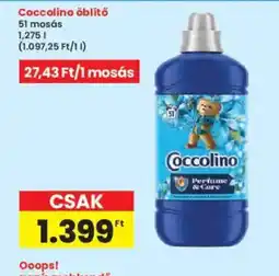 Interspar Coccolino öblítő ajánlat