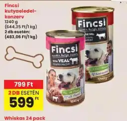 Interspar Fincsi kutyaeledel-konzerv ajánlat