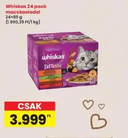 Interspar Whiskas macskaeledel ajánlat