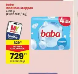 Interspar Baba lanolinos szappan ajánlat