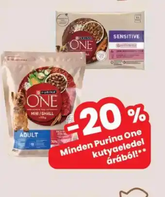 Interspar PURINA ONE kutyaeledel ajánlat
