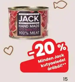 Interspar JACK kutyakonzerv ajánlat