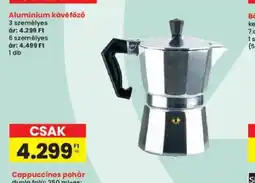 Interspar Alumínium kávéfőző ajánlat