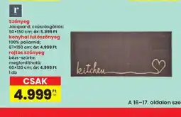 Interspar Konyhai futszőnyeg ajánlat