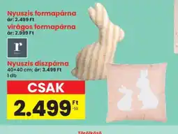 Interspar Nyuszis formapárna ajánlat