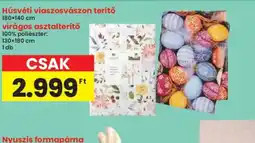 Interspar Húsvéti viaszosvászon terítő ajánlat