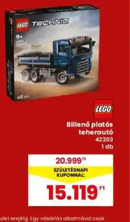 Interspar LEGO Technic Billenő plats teheraut ajánlat