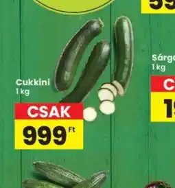 Interspar Cukkini ajánlat