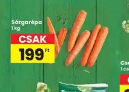 Interspar Sárgarépa ajánlat