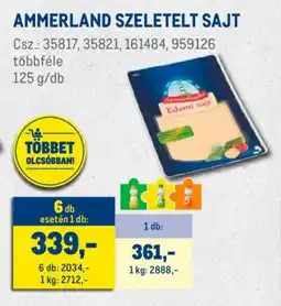 Metro Ammerland Szeletelt sajt ajánlat