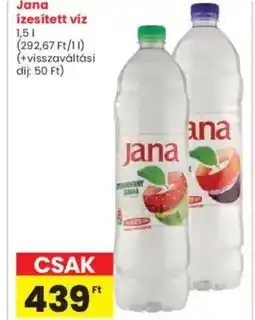 Interspar Jana ízesített víz ajánlat