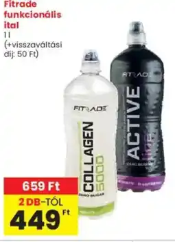 Interspar Fitrade funkcionális ital ajánlat