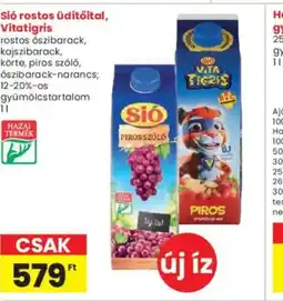 Interspar Sió rostos üdítőital, Vitatigris ajánlat