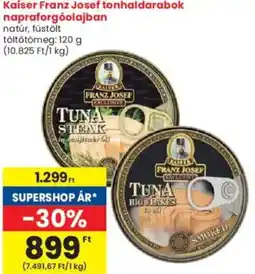 Interspar Kaiser Franz Josef tonhaldarabok napraforgóolajban ajánlat