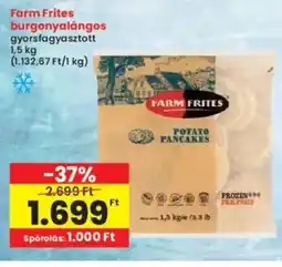 Interspar Farm Frites burgonyalángos ajánlat