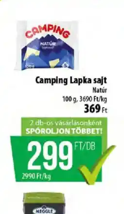 Coop Camping Lapka sajt ajánlat