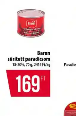 Coop Baron sűrített paradicsom ajánlat
