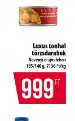 Coop Luxus tonhal törzsdarabok ajánlat