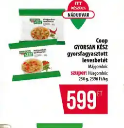 Coop Coop GYORSAN KÉSZ levesbetét ajánlat