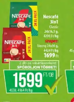 Coop NESCAFÉ 3in1 ajánlat