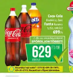 Coop Coca-Cola, Fanta üdítőital ajánlat