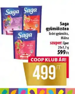 Coop Saga gyümölcstea ajánlat